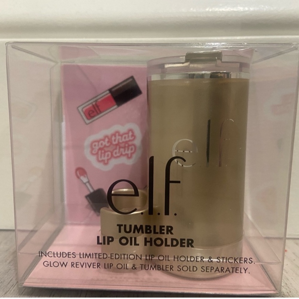 e.l.f. Gold Lip Oil Holder FOR DIANNA MASZK